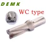 Série WC D14-D50 2D 3D 4D 5D Inserir broca de broca de broca de broca rápida para cada marca WCMX Insert Machinery Torno de Torno CNC Drilling