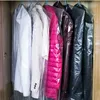 20 pc's/kavel PE kleding stofomslag wasbare transparante stofzak huishouden extra dikke kleding stofomslag waterdichte opbergzak