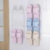 Bathroom Slippers Rack Self Adhesive Punch-free Wall-mounted Holder Space-saving Toilet Wall Door Home Shoe Storage Shelf