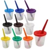 Party Gunst 10 Sets Brush Water Cup Reinigingsgereedschap Brusha Graffiti Leveringen spullen schilderen Pen wassen Accessoire