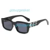 2024 New Offs Sunglasses Fashion Street Photo Box 성격 광장 안경 여성