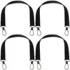 4st Electrical Tape Holder Straps Heavy Duty Tape Holder Chain With Carabiner Hooks Thong midjeband Holder Lanyard Polyester