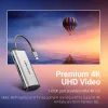 Hubs Vention USB Тип C Тип преобразователя C в HDMI VGA USB 3.0 PD Power 3,5 мм Audio RJ45 Athernet Adapter SD/TF Reader USB HUB New