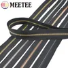 2/5Meters 3# 5# Metal Zipper & Zip Slider Jacket Garment HandBags Decor Zippers Repair Kit DIY Replacement Sewing Accessories