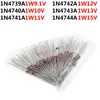 250PCS 1W 1n4744a 1n4733a 1n4747a 1n4753a 1n4754a 3v 3.3v 4.7v 12v 15v 20v 22v 24v 30v 33v 43-47V all series DO-41 Zener diode