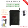Original ersättningsbatteri för Apple Watch Series SE 1 2 3 4 5 6 7 8 Batteria S1 S2 S3 LTE S4 S5 S6 S7 S8 38/40/42/44/41/45 MM