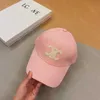 Celies Sun Hat die richtige Version von C-Buchstaben Pink Baseball Cap Trendy Marke Herren und dreidimensional