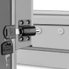 Patrio Catchs Set Window Bound Bold Sliding Security Locks with Keys for Home
