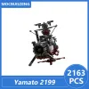 Uzay Savaş Gemisi Yamato 2199 Yıldız Blazers Model MOC Yapı Taşları DIY Montaj Tuğlalar Eğitim Noel Oyuncak Hediyeleri 2163 PCS