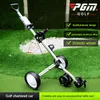 PGM Professional dobrável carrinho de golfe esportivo ao ar livre Travel Airport Baggage Check Transportador Carrinho Carrinho Ferramenta de Golfe Pitch Supplies