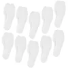 Storage Bottles 10 Pairs Shoe Insoles Comfortable Inserts Sweat-absorbing Pads Ultra Thin Breathable Relief White Supple Travel