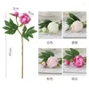 Decoratieve bloemen Aantrekkelijke simulatie Bloem Real Touch Artificial Non-Fading Diy 2 Heads Multi-Layer Bloemblaadjes Pioen