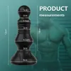 Massageador de massageador retrátil Vibrador anal plug plug adulto brinquedo masturbação de sexo máquina de sexo bluetooth controla o vibrador 240408