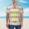 Chemises décontractées pour hommes Vintage Birds Vacanes chemises ART ART PRINT HAWAIIAN MENS TRENDY BOUCHES