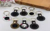 Projektanci Brown Flower Case for Apple Airtags Lokalizator urządzeń antylost Luxurys Pu skórzana pokrywa ochronna metalowa pierścień Key94165265
