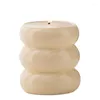 Candle Holders Nordic Ins Donuts Ceramic Fragrance Cups Home Decoration Accessories Crafts Container Decorative