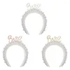 Clips de cheveux Bouchers Bridal Bijoux Femmes Bachelorettes Party Bride Decors