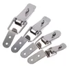 90Degree Duck-mouth Buckle Hook Lock Metal Spring Loaded Draw Toggle Latch Clamp Clip Metal Hasp Latch Catch Clasp Toolbox Latch