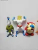 Ação Figuras de brinquedos de transformação brinquedos robôs 5 peças de kawaii Navidad Ren Stimpy Anime Action Personagem Série Modelos de Halloween Christmas Childrens Presente