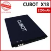 Nieuwe 100% originele 3200 mAh x18 batterij voor Cubot X18 back -up telefoonhoge kwaliteit batterijen met trackingnummer