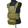 Combate Tactical Molle Vest Ammo MK3 Rig de caça removível Airsoft Paintball Gear colete com AK 47/74 Bolsa de revista