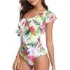 Women's Swimwear 2024 One Piece Swimming Suit For Women Swimsuit Bathing Swim Clothing Solid Bodysuit