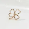 Exquisite Rhinestones Opal Four Leaf Clover Brooch Romantic Jewelry Accessories Trendy Fish Cat Wings Bow Lapel Pin Lovers Gifts