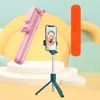 Bluetooth kablosuz selfie çubuk katlanabilir mini tripod, iPhone iOS xiaomi android telefon için uzaktan deklanşör ile uzatılabilir monopod