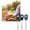 3-em 1 Medidor de pH do solo Solo Digital Medidor de umidade Acessórios para plantas Acessórios de plantas Kit de teste de solo digital para interior externo