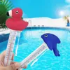 Termometri a temperatura dell'acqua del termometro a piscina galleggiante con corda per piscine esterne e interne.