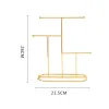 Jewelry Display Stand Photo Props Holder Countertop Free Standing Necklace Holder Display for Bedroom Earrings Women Bracelet