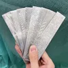 1piece 200x30x3mm Damascus Steel for DIY Knife Making Material VG10 Sandwich Steel Knife Blade Blank Has Been Heat Treatment