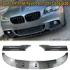 F10 F11 M Sport Spoiler labbro per paraurti anteriore + Copertina di canards laterali per BMW 5 Serie M Tech 2011-2017 Solo accessori per auto