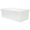 Plates Bread Storage Box Plastic Bins Lids Kitchen Supply Fridge Fruit Canister Sealing Case Protective Agent