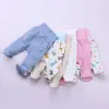 Trousers Baby Footed Pants Newborn Baby Boy Girl Leggings High Waist Infant Pants Sleeper Toddler Pajamas Baby Spring Autumn Trousers