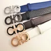 Ceinture de créateurs pour hommes ceinture de 3,5 cm de largeur de largeur homme femme véritable cuir de luxe en cuir