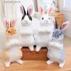 Animais de pelúcia de pelúcia Mini Mini simulado Animal Toys Rabbit Toys Cute Animal Soft Soft Doll Birthday Birthday Presente Crianças Decoração de quarto de brinquedo L411