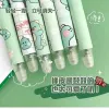 6 PCS/セットKawaii Peach Astronauts Rabbit Heat Erasable Mechanical Gel Ink Pensかわいい文房具オフィスライティング用品ボールペン