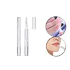 Storage Bottles 24pcs/sets 3ml Empty Nail Oil Polish Twist Pen Tubes Portable Clear Lip Gloss Applicators Cosmetics Container Liquid Tube