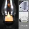 Candle Holders Handheld Lamp Lanterns Wedding Kerosene LED Outdoor Teepee Light Accessories Pp Bulk Centerpieces Tables Desktop Decor