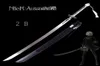 Article d'artisanat en métal jeu Nierautomata 2B Sword 9S039s Real en acier inoxydable Blade en alliage zinc Cosplay prop N4737500