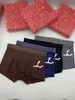 3st/Lot Mens Underwear Underpants Boxers Organic Cotton Shorts Modal Sexiga gayboxare andningsbara nya män Underkläderstorlek M-XXL