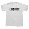 Technics DJ Turtonnable Music House Techno Electronic Hip Hop T-shirts Graphic Streetwear Cadeaux d'anniversaire à manches courtes T-shirt