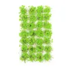 Figurines décoratives 28pcs / boîte Modèle Scène Simulation Terrain Production Fleur Cluster Mini Micro Landscape Wild Miniature Grass