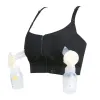 Bra de maternité de maternité pour les mains de poitrine de lait soutien-gorge bra de poitrine de lait plus réglable glissière avant allaitement soutien-gorge en soins infirmiers spéciaux