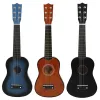 Câbles 21 pouces guitare acoustique guitare unisexe 6 string guitare adaptée aux débutants pour enfants à domicile performance professionnelle