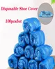 100pcslot Shoe Cover Disposable Shoe Cover Dustproof Nonslip shoes Cover Waterproof Slip Resistant Shoe Booties For Household2504925