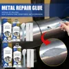 50/100ml Metal Repair Casting Glue Multipurpose Metal Bonding Sealant Liquid Welding Adhesive Filler Defect Repair Agent AB Glue