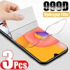 Film hydrogel 3PCS pour Blackview OSCAL C20 C30 Pro Film Screen Protector pour Blackview OSCAL C60 C80 S80 C70 S70 Pro Phone Film