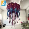 Custom Made LED Lights 3 Meters Height Large Inflatable Jellyfish for Hanging Stage